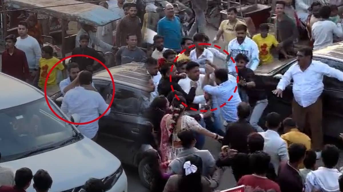 Honking For Way, Air Force Jawan, Father Get Thrashed By Wedding Guests In UP’s Bulandshahr; Video Goes Viral