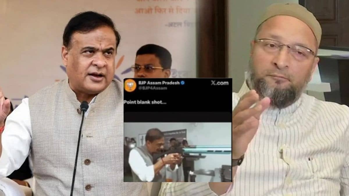 ‘Ready to Go to Jail’: Assam CM Himanta Biswa Sarma After AIMIM Chief Owaisi Files Complaint Over Deleted ‘Point-Blank Shot’ Video