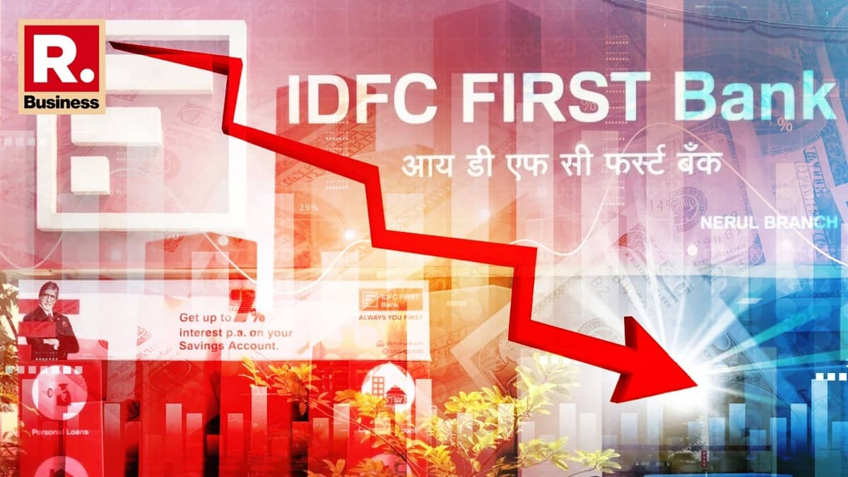 IDFC First Bank Rout Wipes Out ₹14,000+ Cr in a Day; Institutional Portfolios Take a Hit