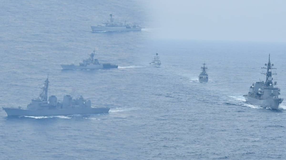 India, Japan, Indonesia Conduct Trilateral Naval Exercise in Andaman Sea