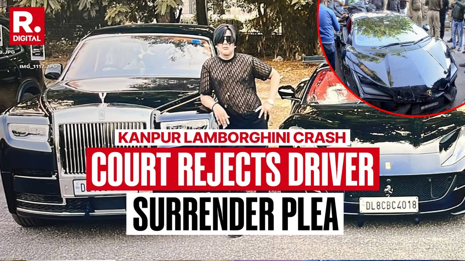 Kanpur Lamborghini Crash: Court Rejects Driver’s Surrender Plea, Asks Shivam Mishra To Appear