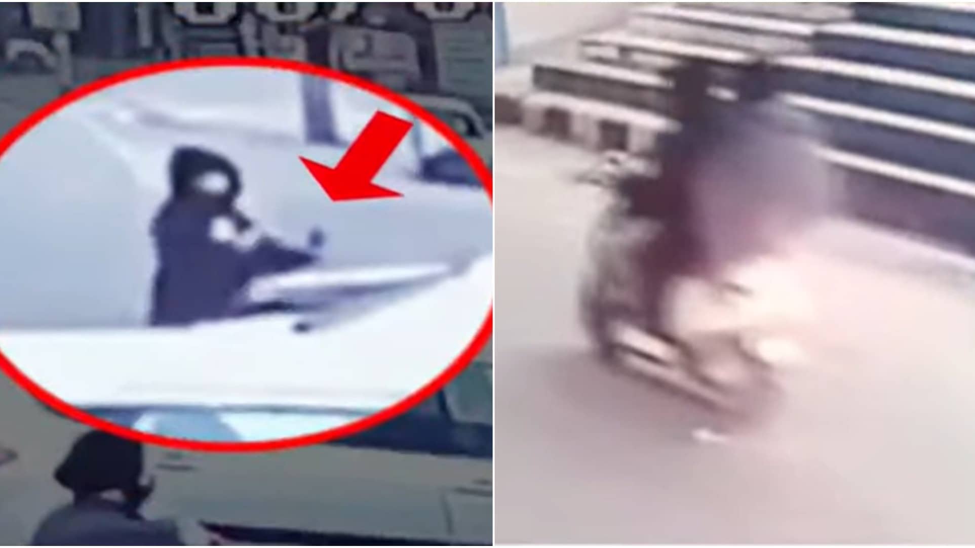 Killer In Black Hoodie: CCTV Footage Shows Horrific Murder Of AAP Leader Lucky Oberoi In Broad Daylight In Punjab