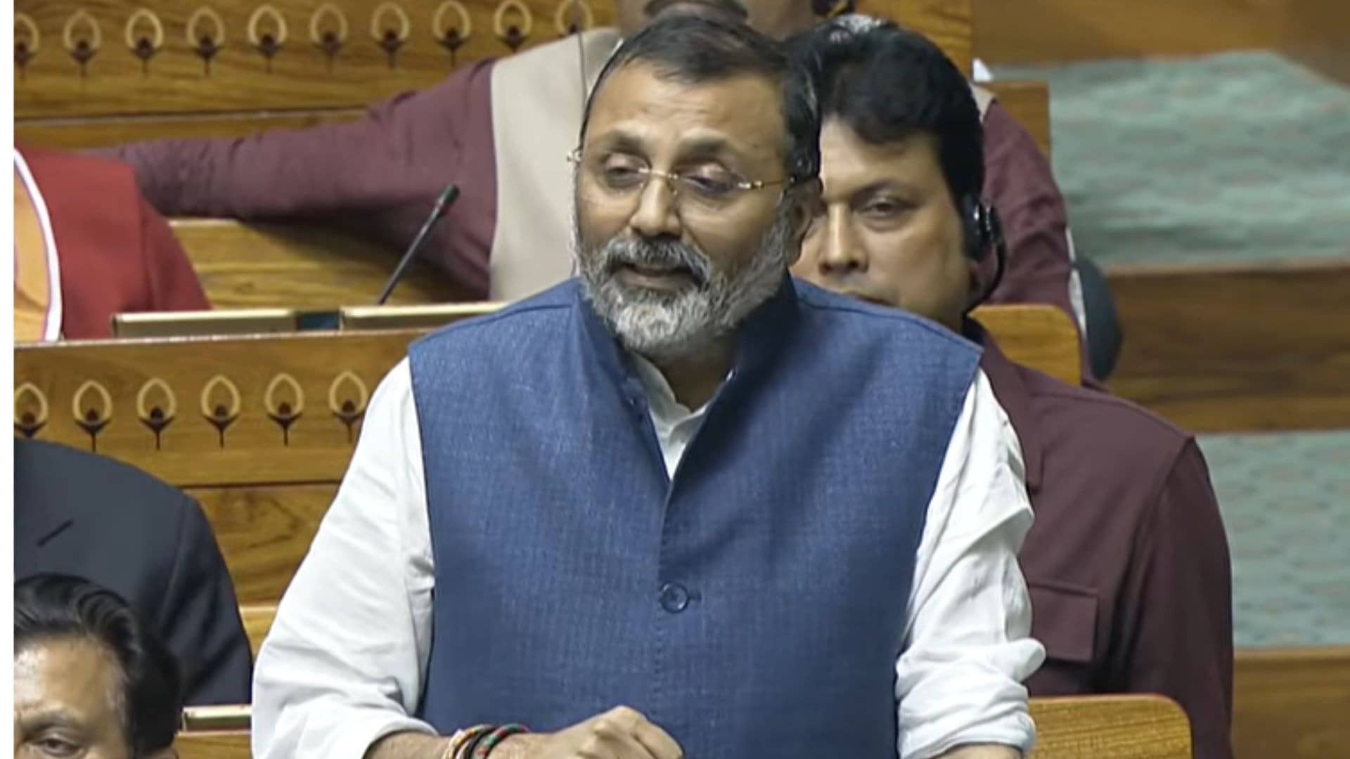 BJP’s Nishikant Dubey Moves Motion Against Rahul Gandhi, Seeks Termination Of LoP’s Parliamentary Membership