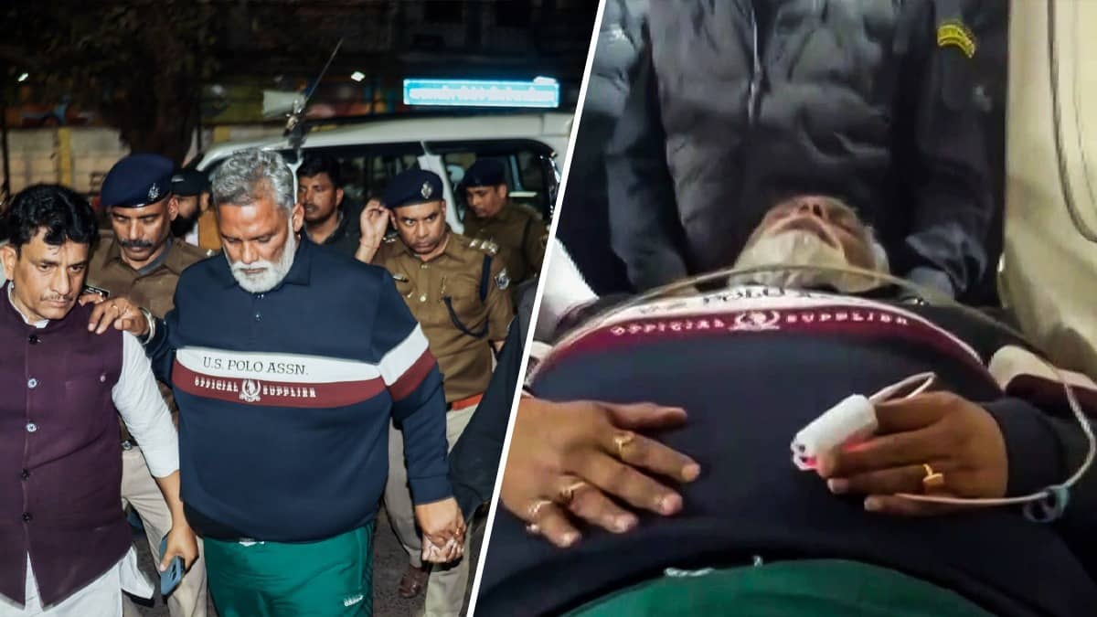 Bihar MP Pappu Yadav Hospitalised After Arrest In 1995 Patna Case, Next Hearing On Monday
