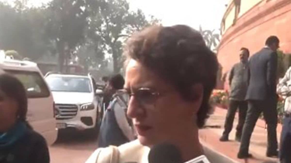 ‘Parliament Is Temple Of Democracy, Why Fear Debate?’: Priyanka Gandhi