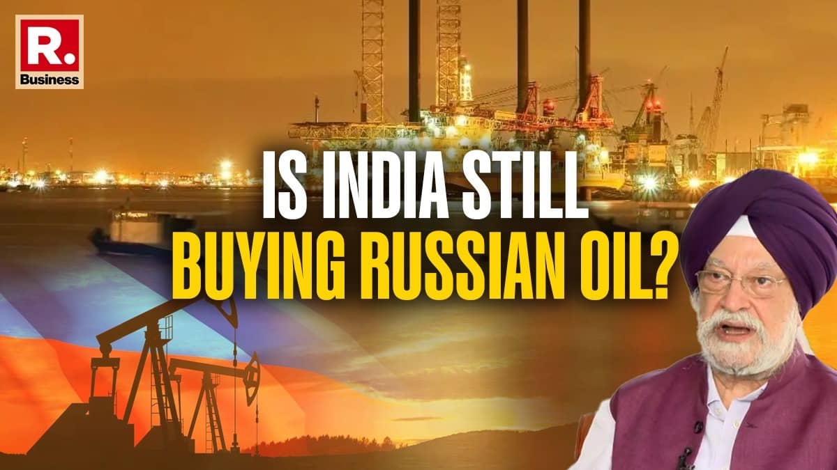 Is India Still Buying Russian Oil? Union Minister Hardeep Singh Puri Weighs In