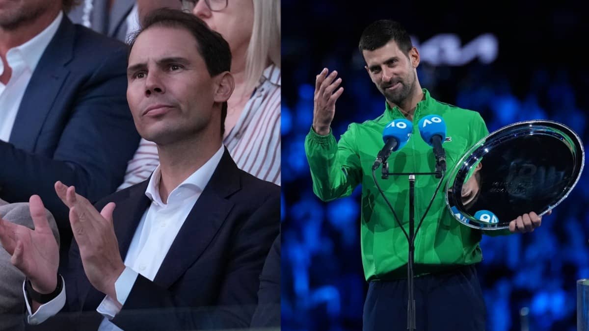 Novak Djokovic’s Hilarious Shoutout To Rafael Nadal Wins Internet, World No. 4 Hails Spanish Legend After Australian Open Final Defeat