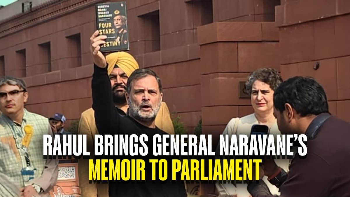 Rahul Gandhi Claims Gen Naravane’s Book Exposes Truth On Ladakh Standoff