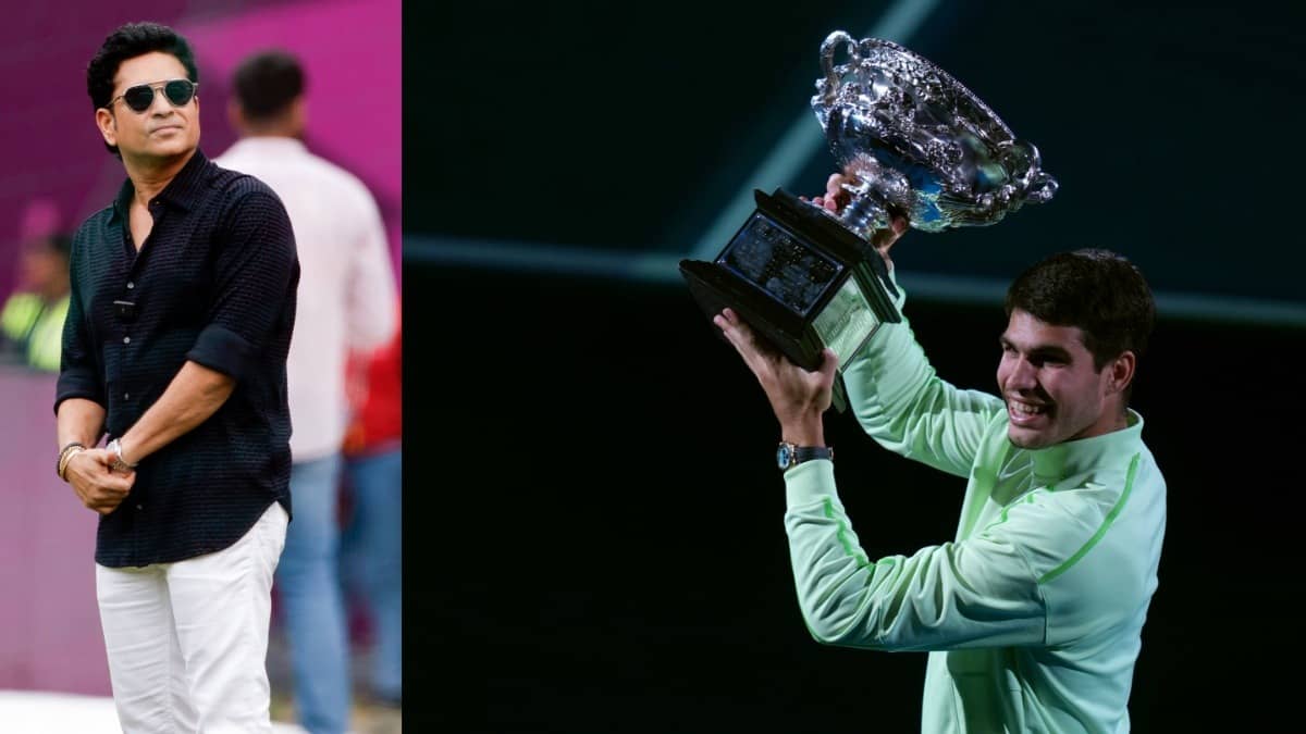 Cricket Legend Sachin Tendulkar Congratulates Carlos Alcaraz On Winning Maiden Australian Open Title: ‘Joy To Watch’