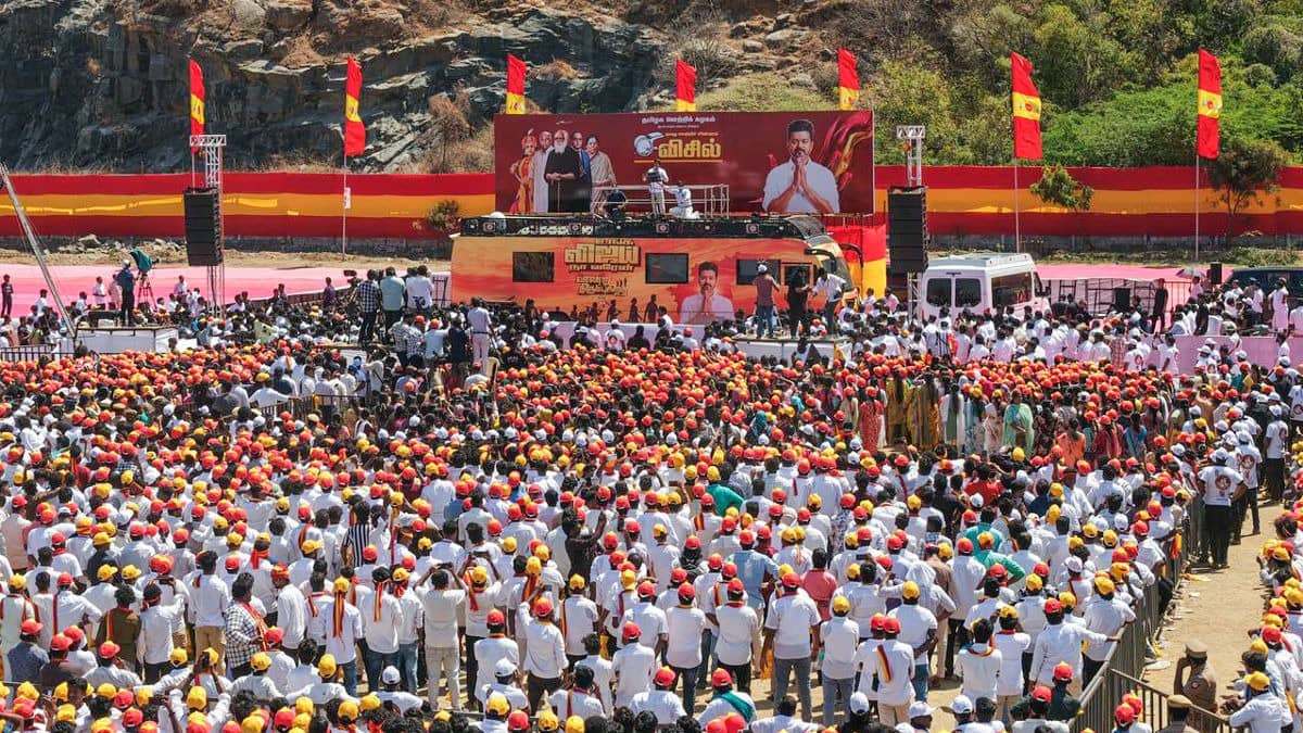 Tamil Nadu: Man Dies Of Heart Attack At TVK Chief Vijay’s Salem Rally