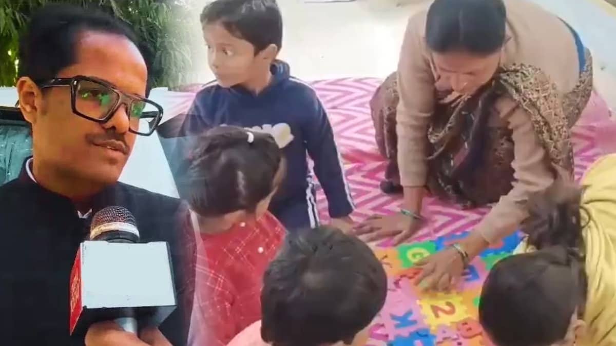 Uttar Pradesh DM Sets Inspiring Example, Enrolls Daughter in Government Anganwadi Centre