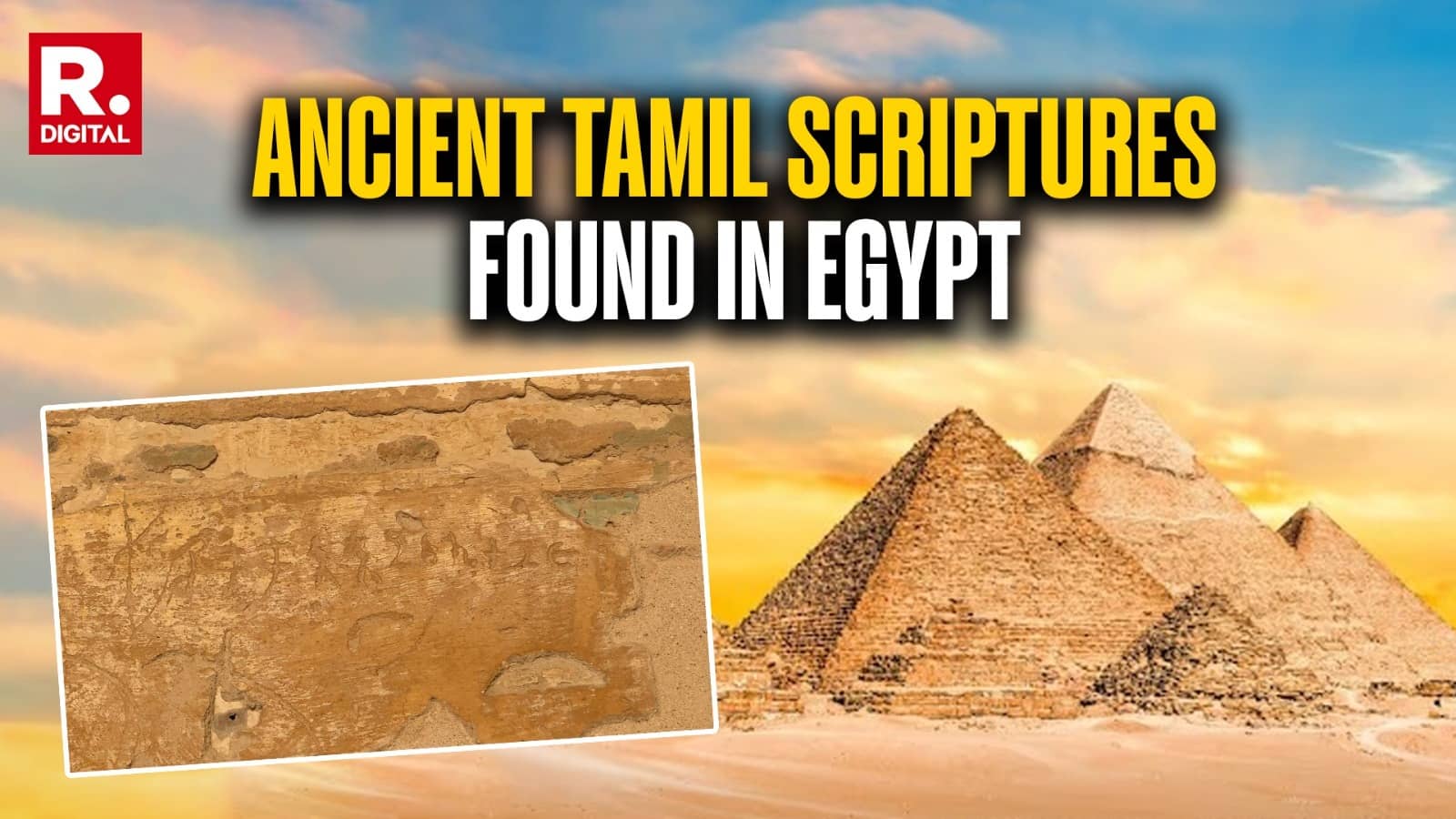 Valley Of The Kings: Centuries-Old Indian Inscriptions Found On Royal Tombs of Pharaohs In Egypt