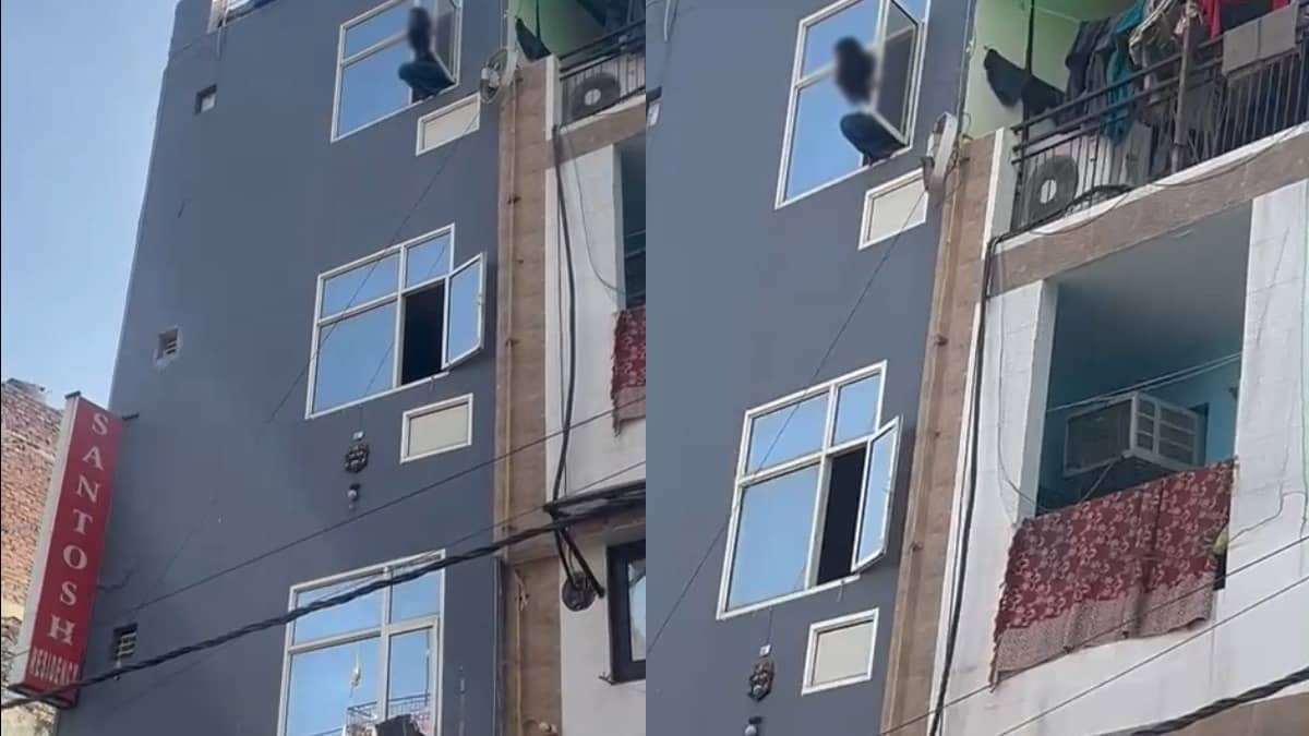‘Saved By Cardboard Boxes’: Delhi Woman Survives Jump from 4th-Floor Hotel Window After Quarrel With Male Friend, Probe Underway