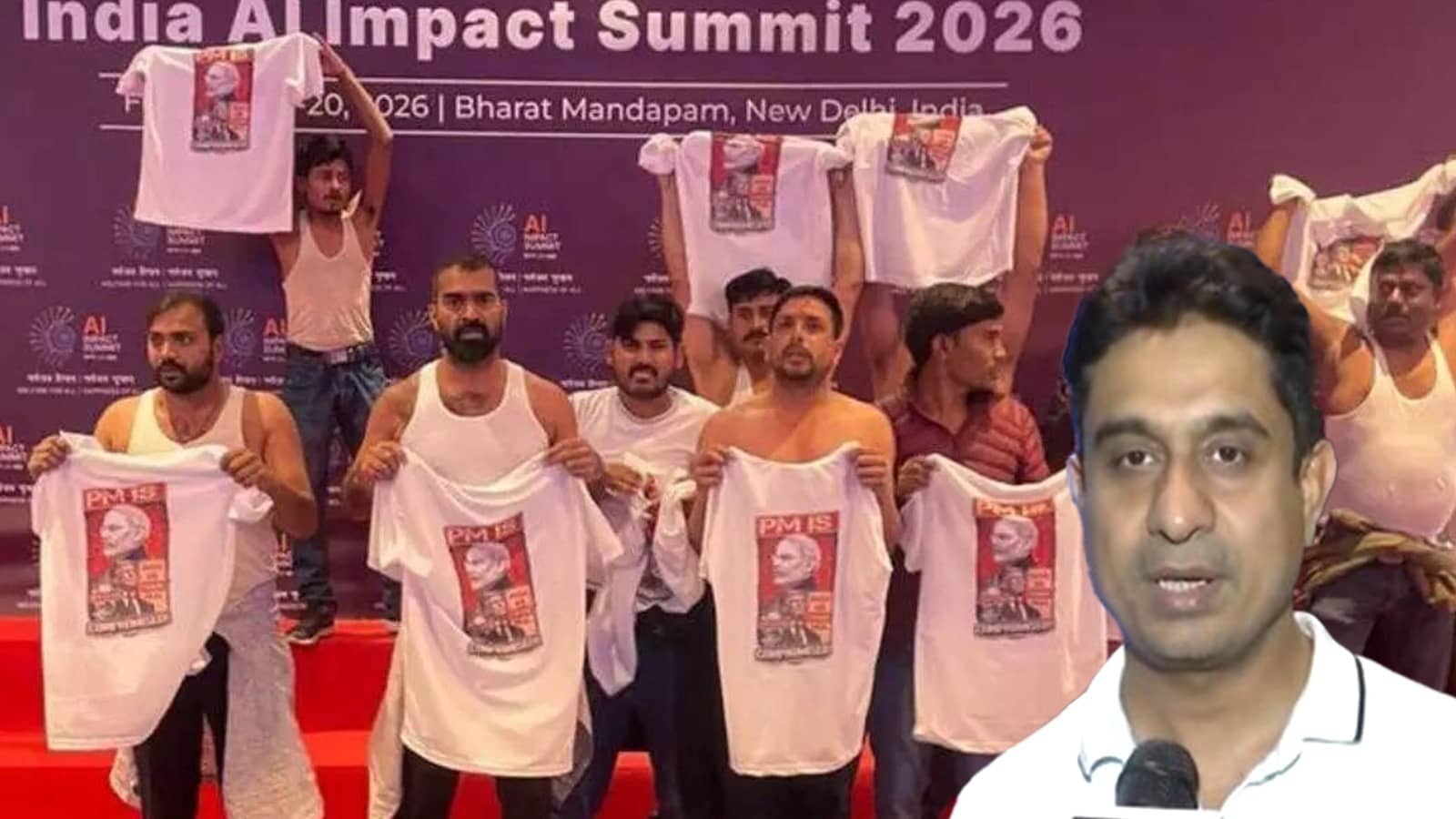 Youth Congress President Uday Bhanu Chib ‘Mastermind’ Of AI Summit Shirtless Protest, Larger Conspiracy Being Probed