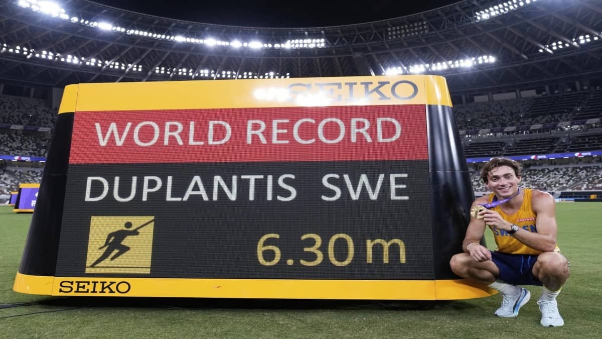 World Indoor Athletics Championships: Duplantis Becomes First Man To Secure Four Successive Pole Vault Titles, Breaks Competition Record