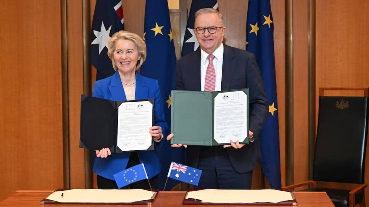 Australia And EU Seal Trade Deal, Seek To Cut Reliance On China For Critical Minerals