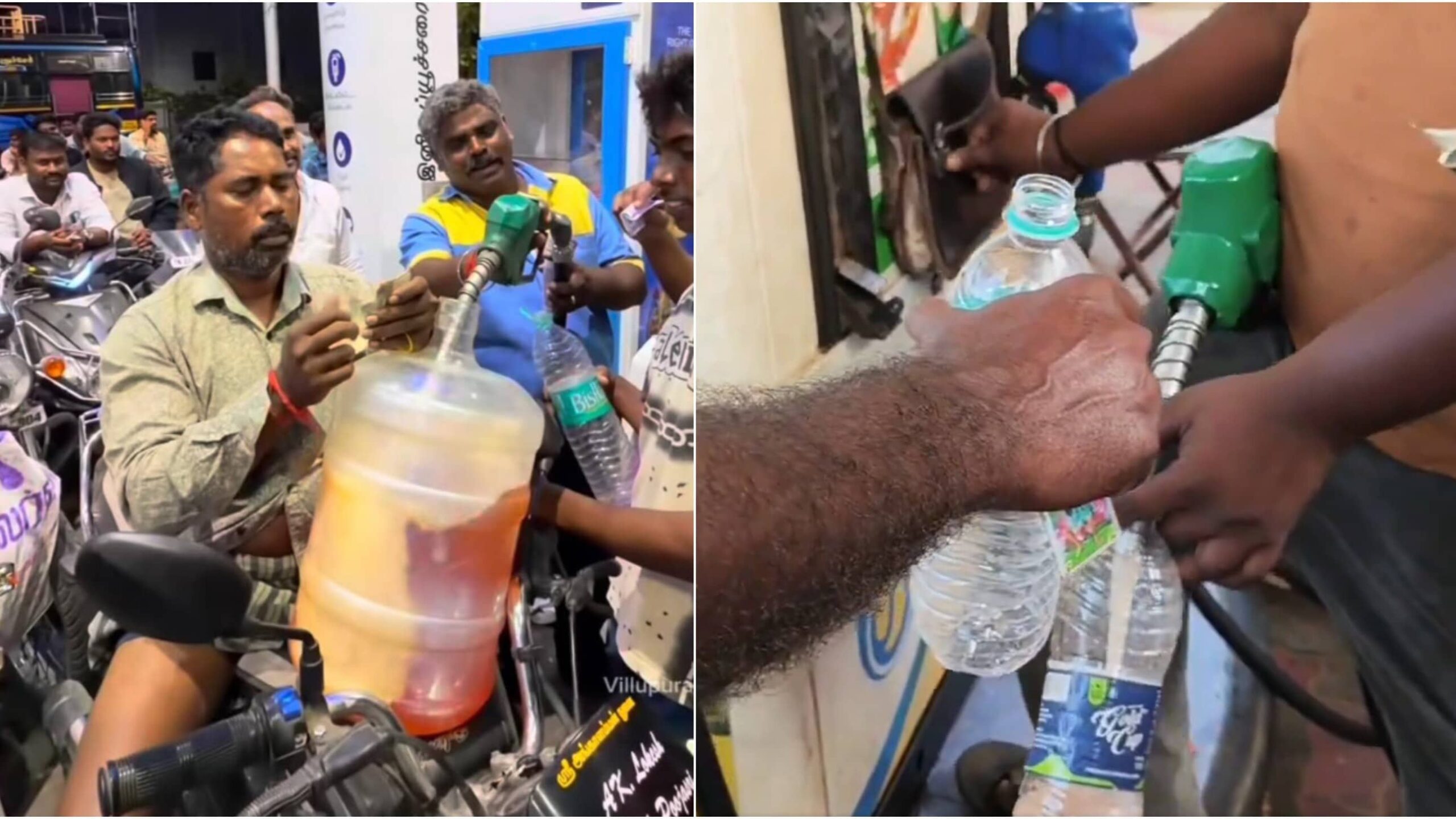 ‘Do Not Hoard’: Govt Says Fuel ‘Adequately Available’ After Viral Video Shows Man Buying Petrol In Water Bottle Amid Iran War