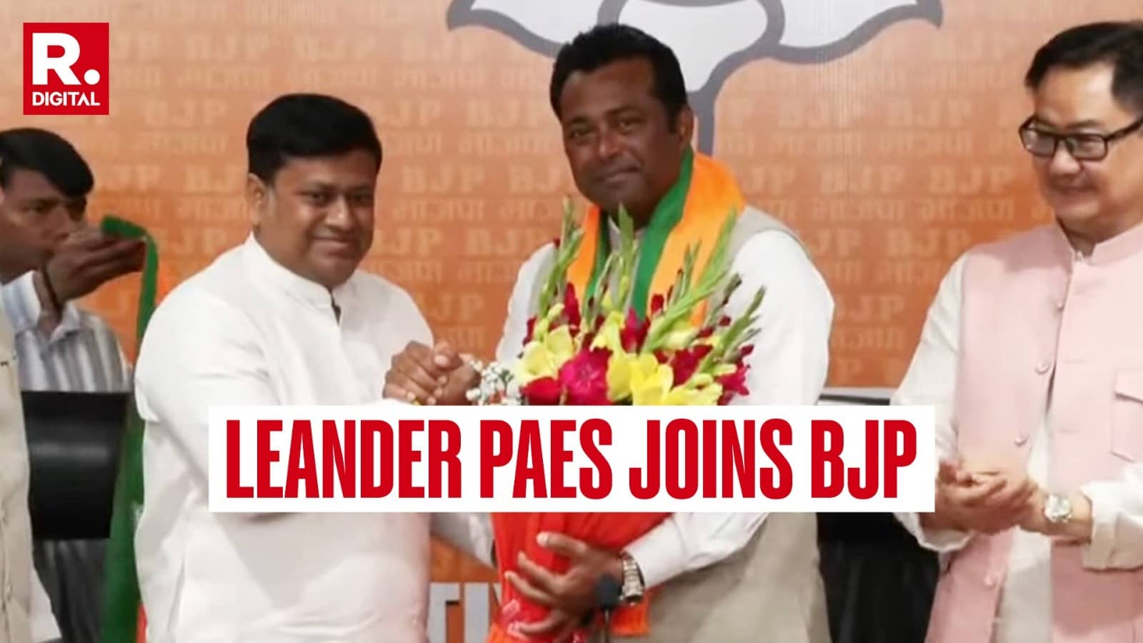 From TMC to BJP: Tennis Legend Leander Paes Begins New Political Innings Ahead Of Assembly Polls