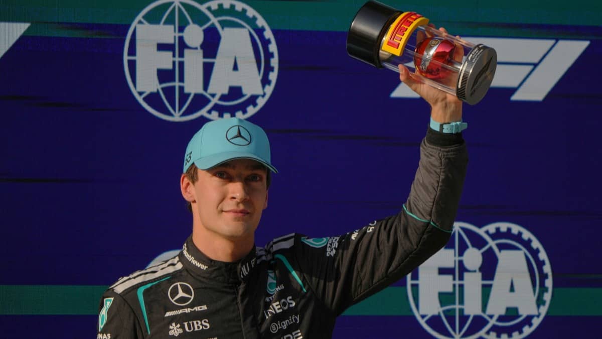 George Russell Leads Another Mercedes AMG F1 Sweep in Chinese GP Sprint Qualifying