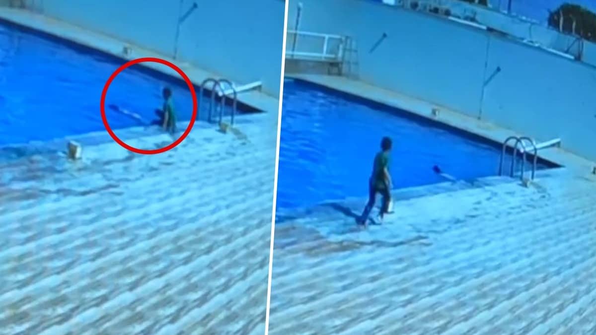 HEARTBREAKING: Mother At Work, Father Asleep At Home, 2 Children Drown In Rajkot Society Swimming Pool. Shocking CCTV Clip Surfaces