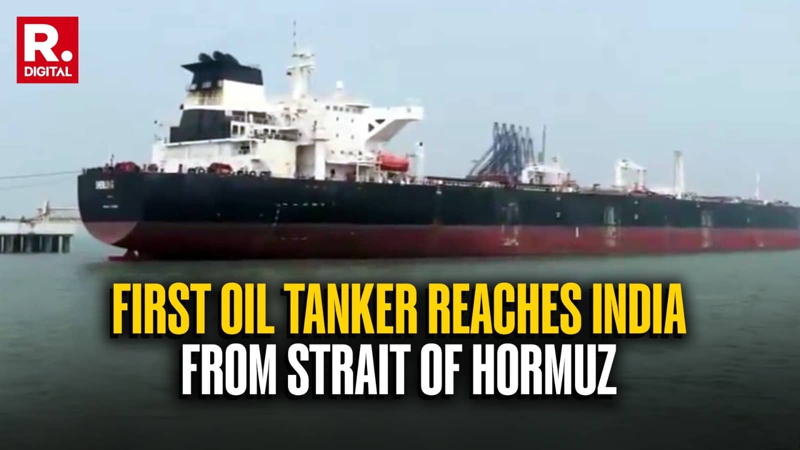 Indian-Manned Oil Tanker Reaches Mumbai After Crossing War-Hit Strait Of Hormuz