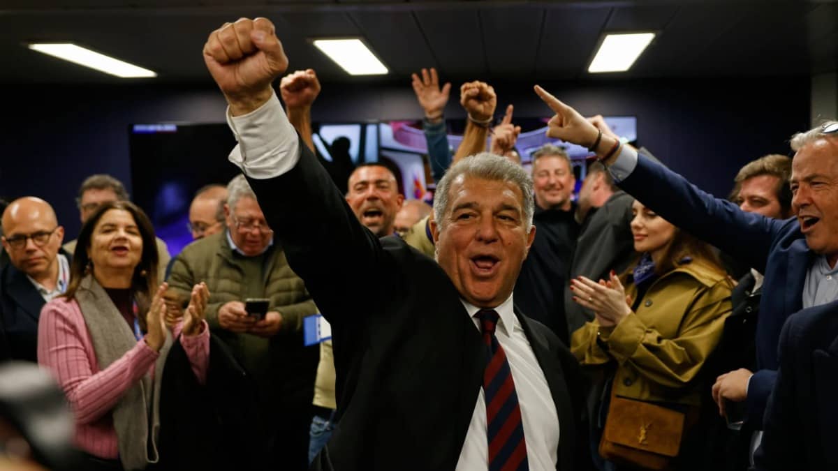 Joan Laporta Wins 5 More Years As President Of FC Barcelona After Thousands Vote In Club Election