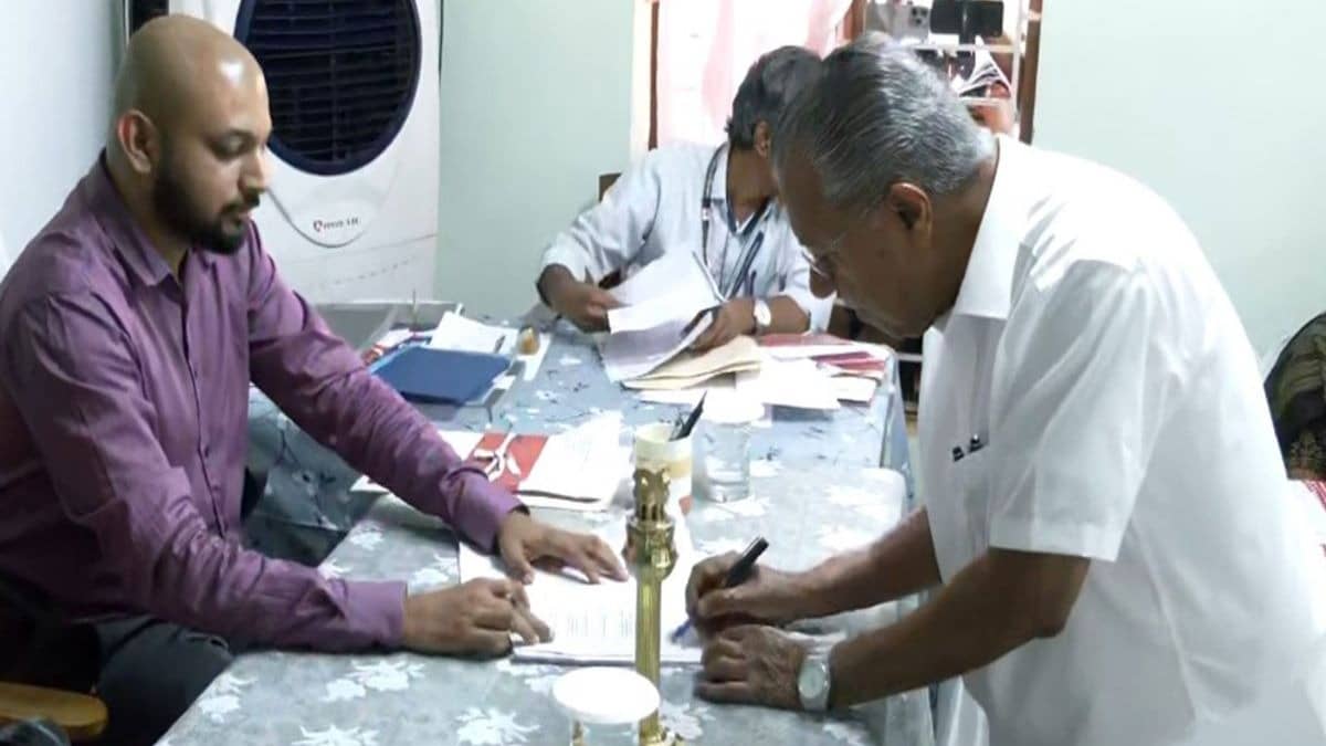 Kerala Polls: CM Pinarayi Vijayan Files Nomination From Dharmadam