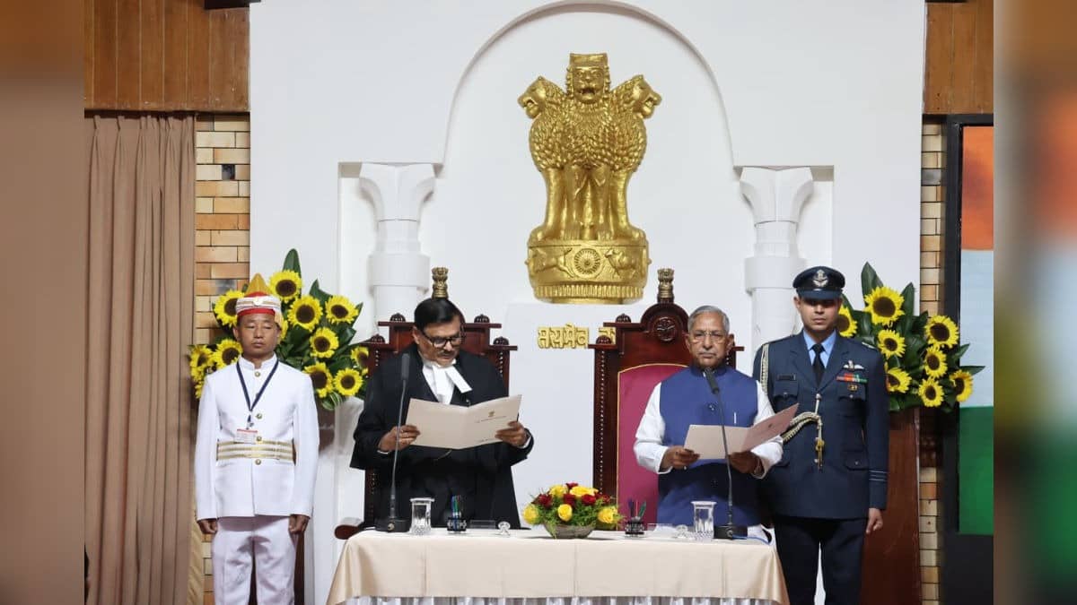 Nand Kishore Yadav Takes Oath As Nagaland Governor
