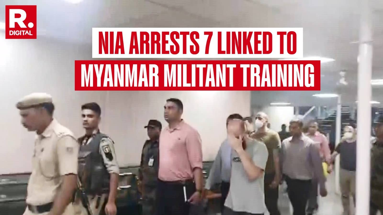 NIA Arrests 7 Foreign Nationals Over Alleged Anti-India Terror Plot, Myanmar Training Link Under Probe