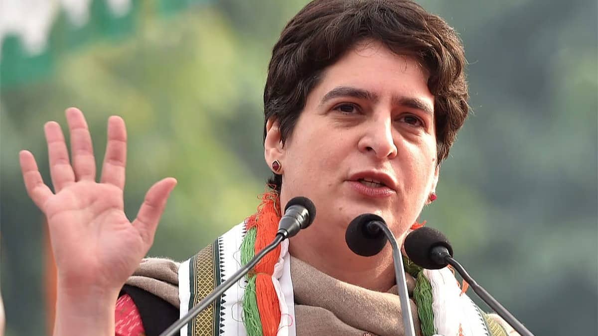 Priyanka Gandhi Hits Out At Amit Shah, Says No-Confidence Motion Was Against Speaker, Not Rahul Gandhi