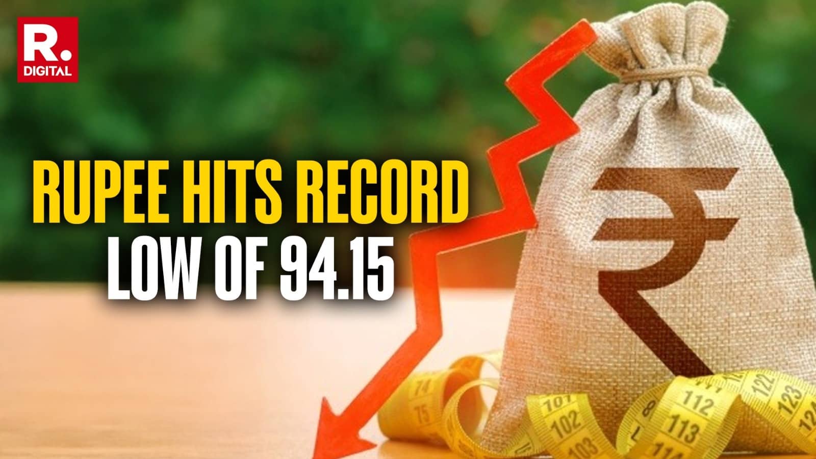 Rupee Crashes Past 94/$ To Record Low As Escalating Iran War Fuels Oil Fears