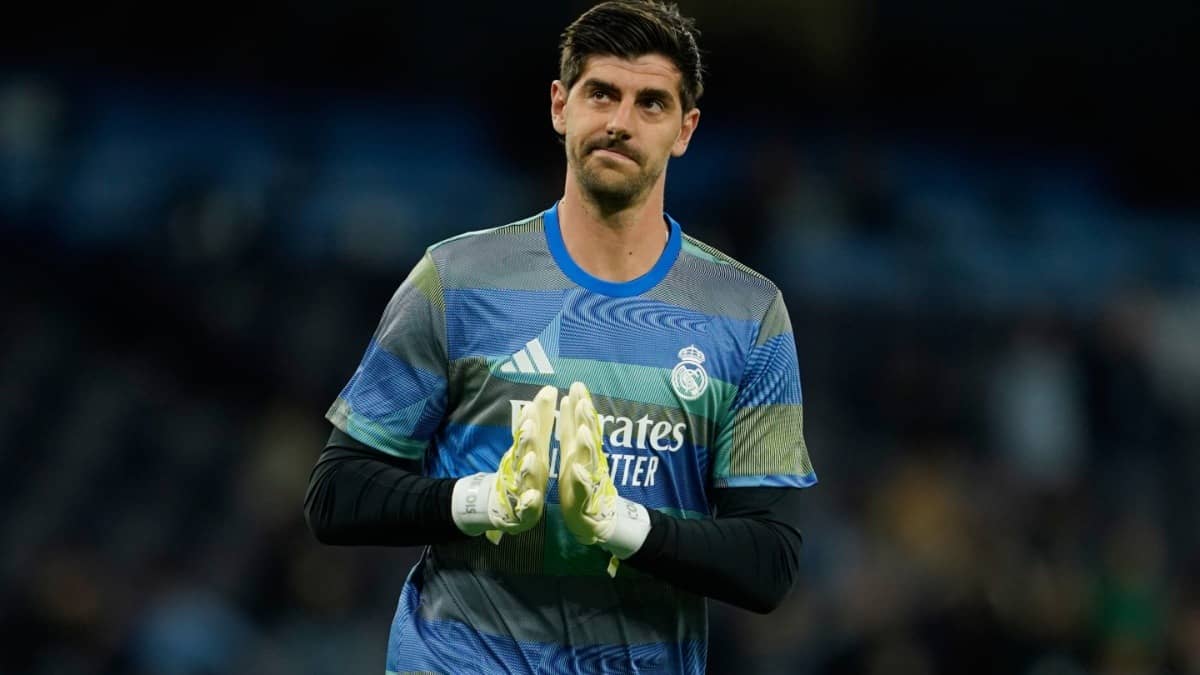 Real Madrid Hit By Another Setback; Thibaut Courtois Sustains Muscle Injury, Likely To Miss Bayern Munich Clash