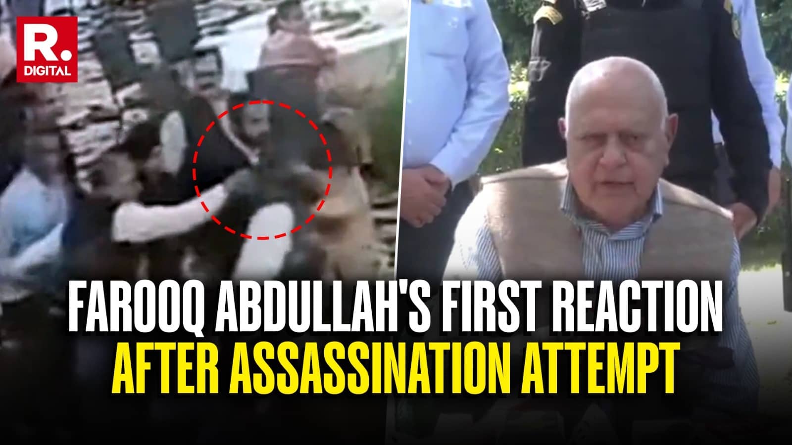 ‘Thought It’s Firecracker, God Saved Me!’: Farooq Abdullah Recounts Narrow Escape After Failed Assassination Attempt