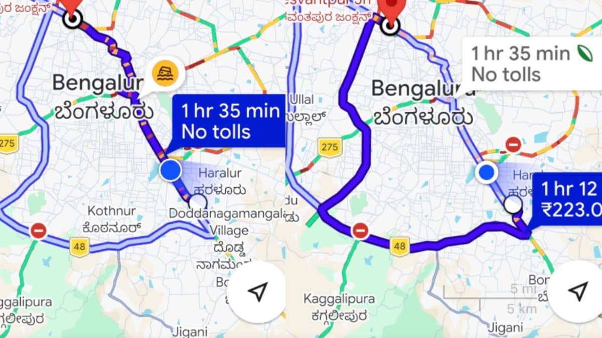 Bengaluru Woman Drives 47 Km Instead of 23 Km City Route To Avoid Traffic, Plan Succeeds | Travel Map Inside