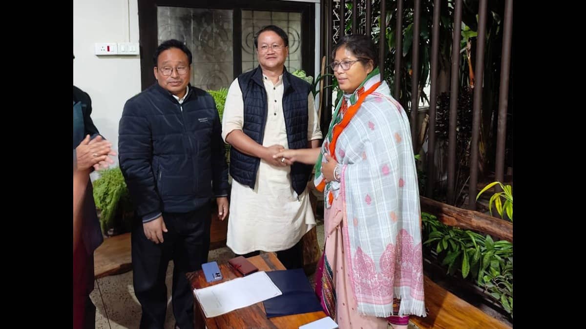 Assam Minister Nandita Gorlosa Joins Congress After BJP Denies Ticket Ahead of Assembly Polls; To Contest From Halflong
