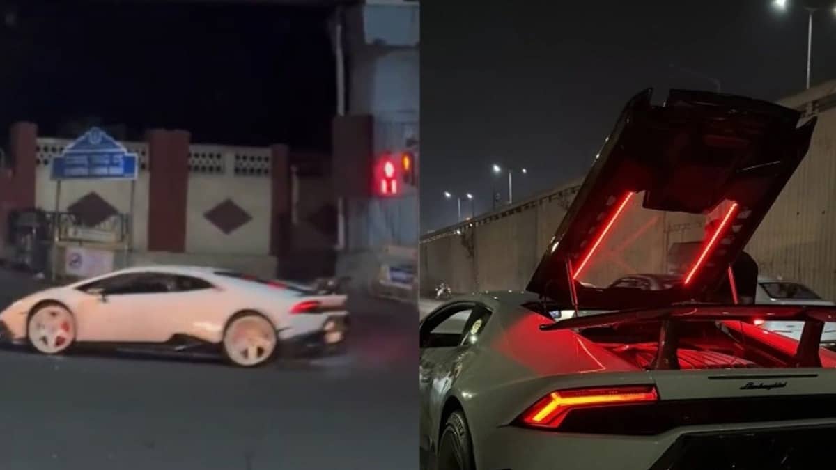 Ex-Don’s Son Under Lens After Lamborghini Drift Stunt In Bengaluru Goes Viral; Vehicle Seized