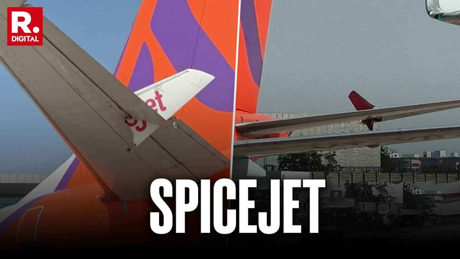 2 Planes Collide At Delhi Airport