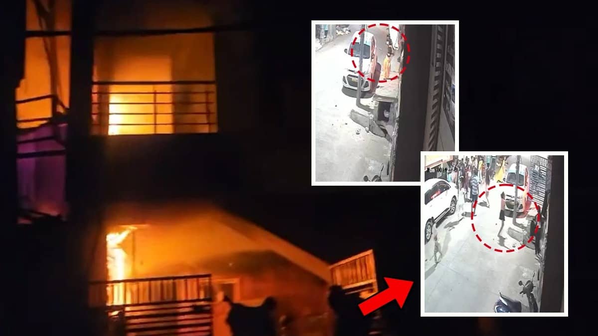 Miraculous Escape In Massive Bengaluru Nandini Layout Fire: 50 Women Jump From Burning PG