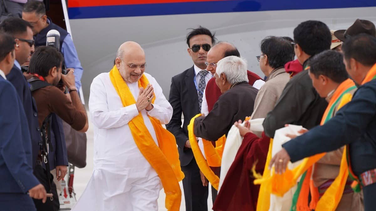 Amit Shah Arrives In Ladakh To Inaugurate Buddha Relics Exposition As Local Leaders Call For Confidence-Building