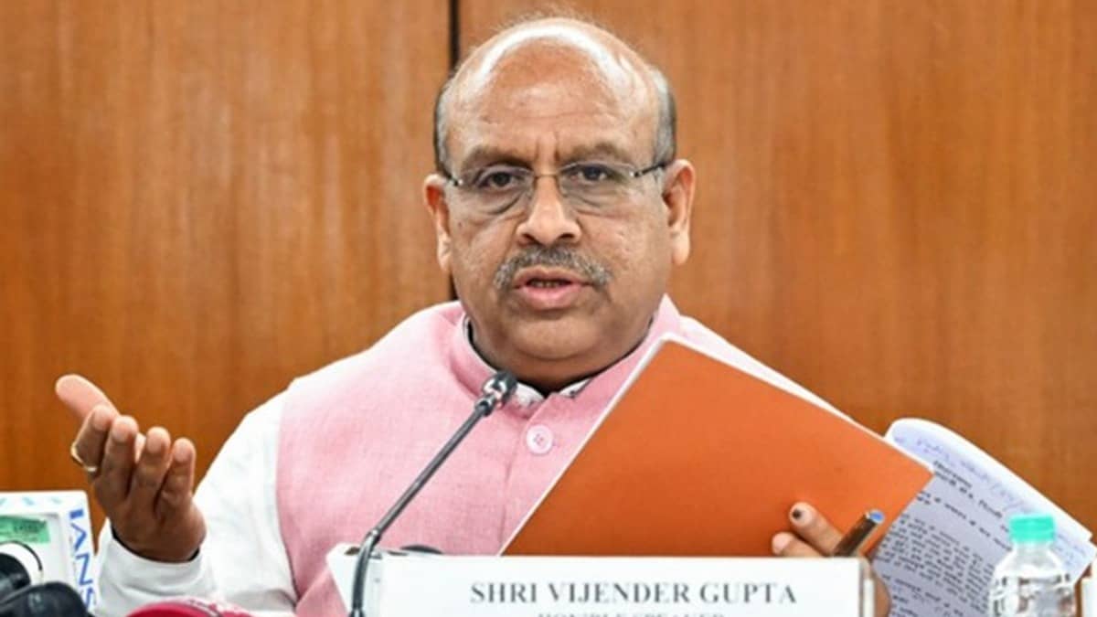 Delhi Assembly Speaker Vijender Gupta Gets Z-Category Security Amid Bomb Threats and Major Security Breach