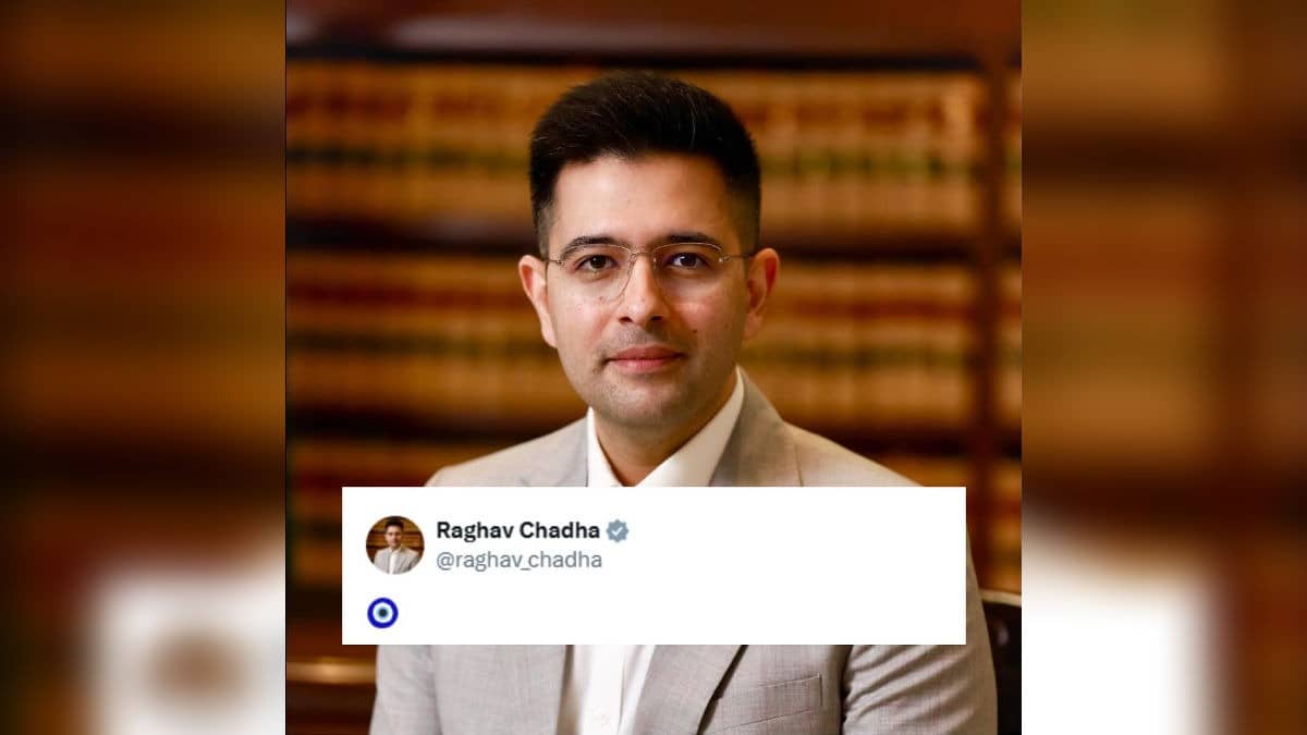Evil Eye Emoji: Raghav Chadha Posts Cryptic Tweet After AAP’s Snub
