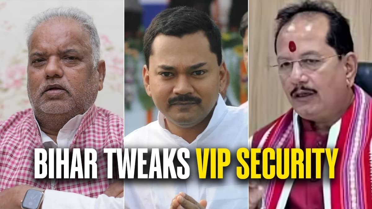 Ex-Deputy CM Vijay Sinha’s Cover Cut, Nitish’s Son Gets Z Security; Bihar’s New VIP Security Rejig Explained
