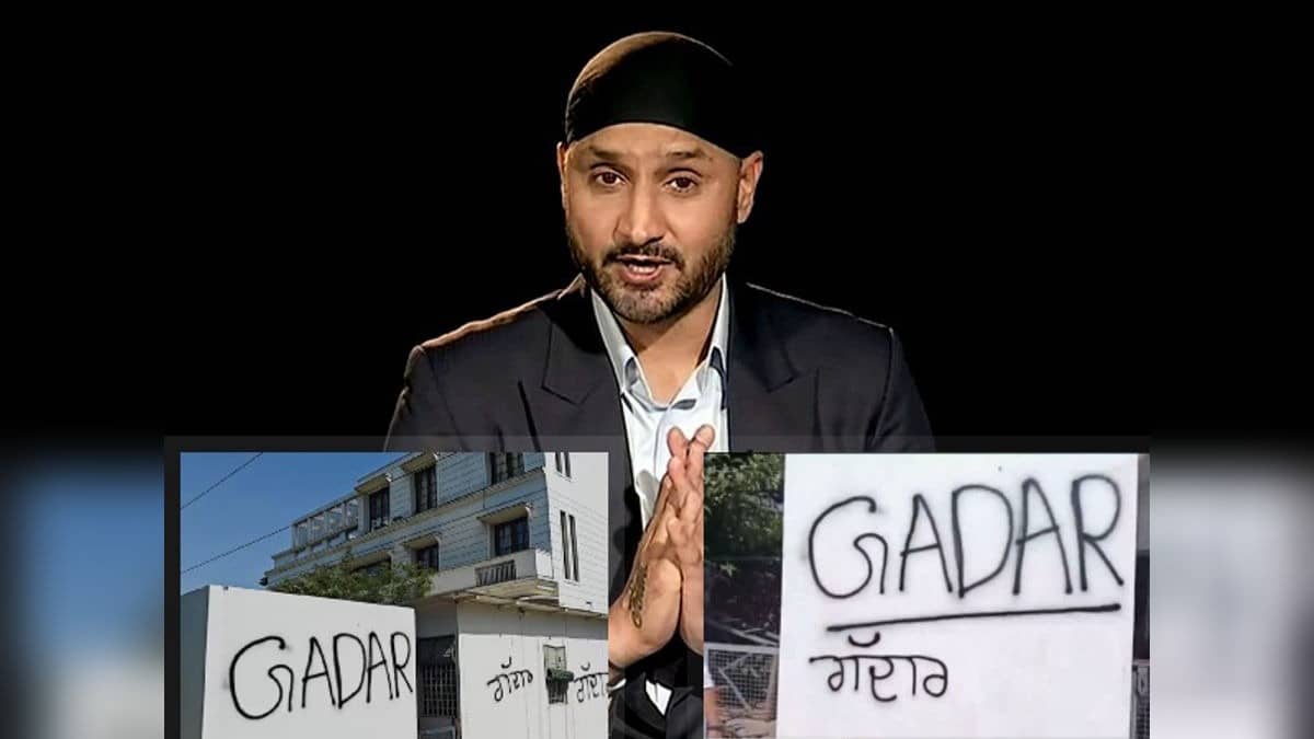 ‘Gaddar’: Harbhajan Singh’s Home Vandalised, Sprayed With Black Paint By Angry AAP Workers After BJP Switch | VIDEO