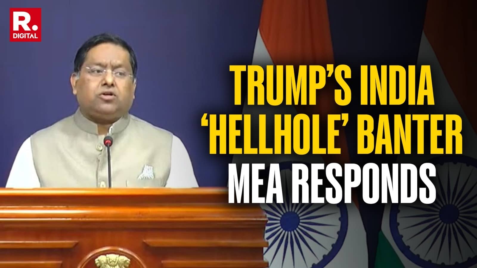 ‘In Poor Taste’: India Reacts Sharply To Trump’s ‘Inappropriate’ Hellhole Remark