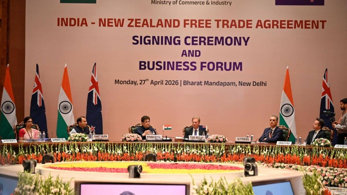 India, New Zealand Sign FTA; ‘Vast Potential’ For Trade, Investment, Innovation: Piyush Goyal
