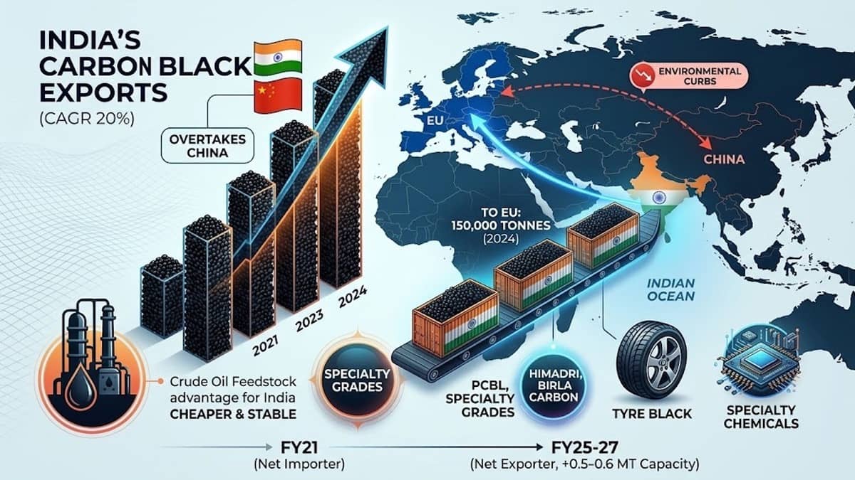 How India Overtook China As EU’s Biggest Carbon Black Supplier