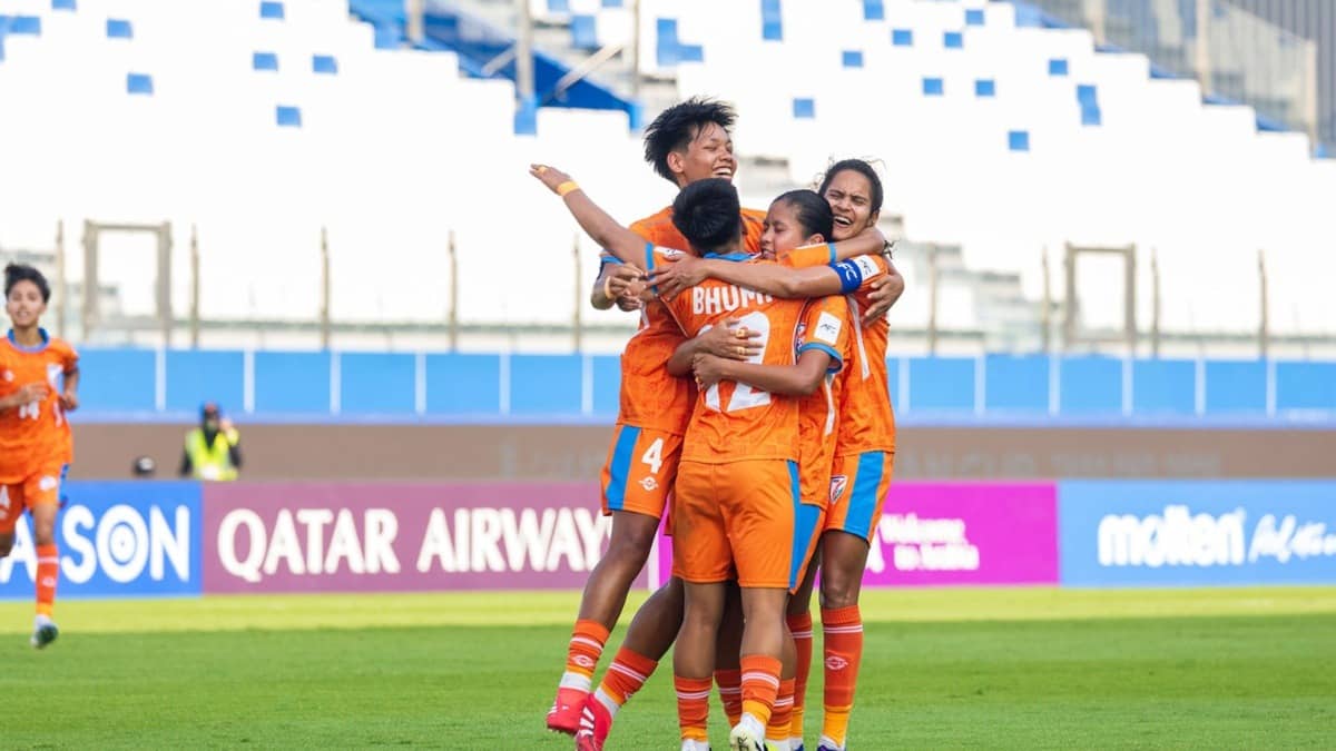 India Defeat Chinese Taipei To Keep AFC U20 Women’s Asian Cup Knockout Stage Hopes Alive