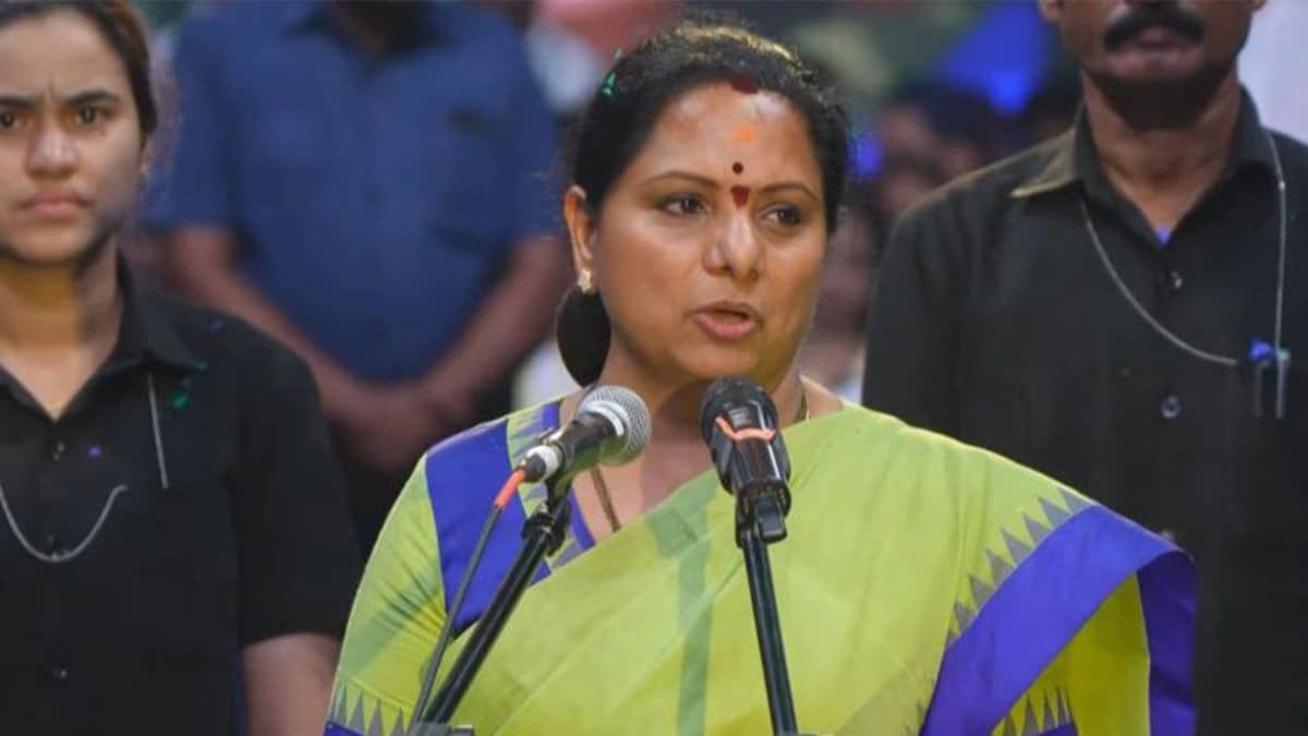 K Kavitha Launches New Political Party Telangana Rashtra Sena