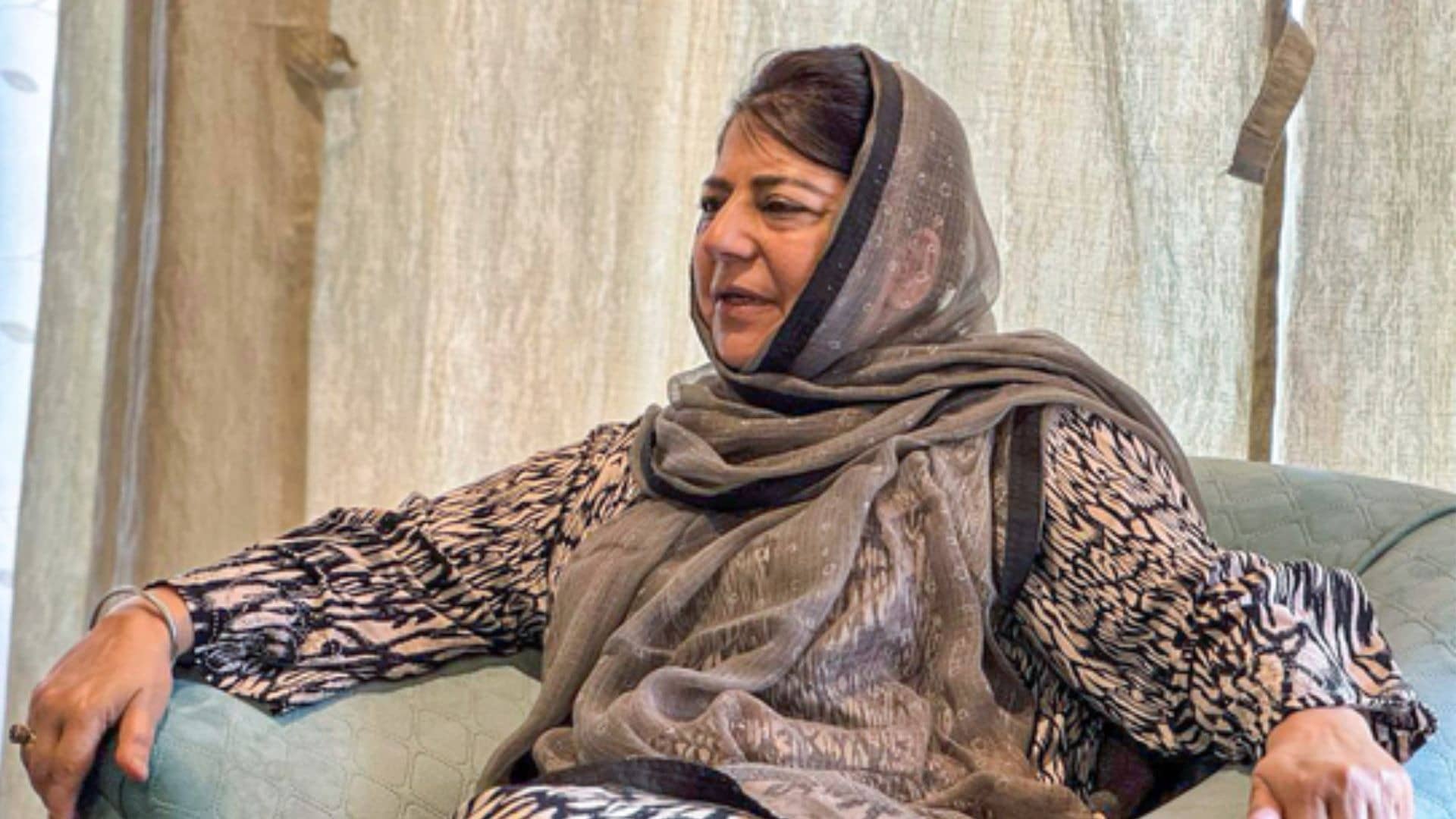 Mehbooba Mufti Welcomes Iran-US Truce, Urges India-Pakistan Dialogue