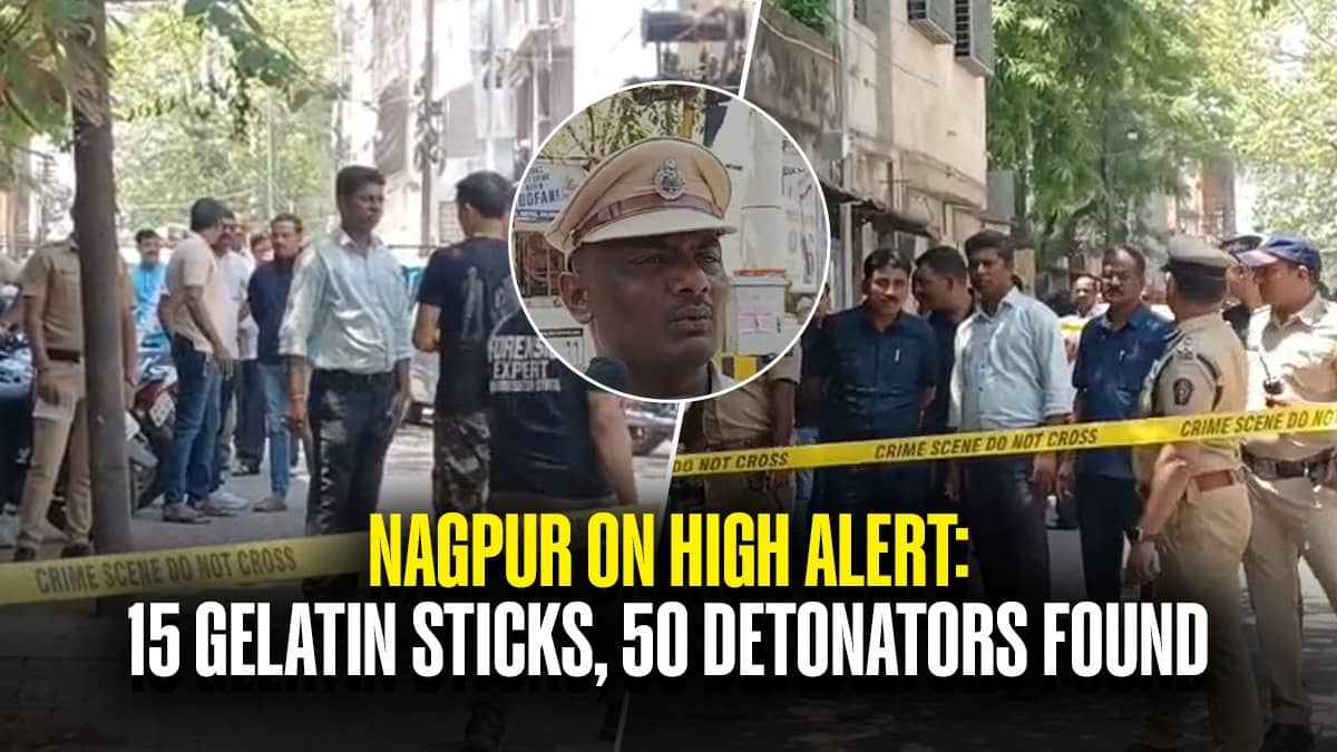 Nagpur Explosives Scare: Gelatin Sticks, 50+ Detonators Found Near RSS HQ, Probe Intensifies Over Possible Terror Link